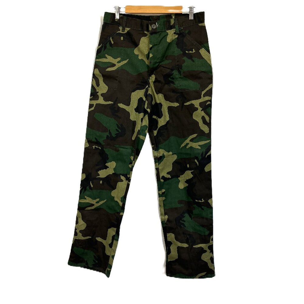 Camo Green Black pants New Without Tags NWOT